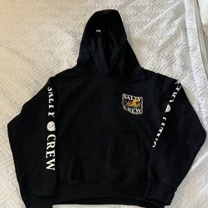 Boys Salty Crew Black Pullover Hoodie